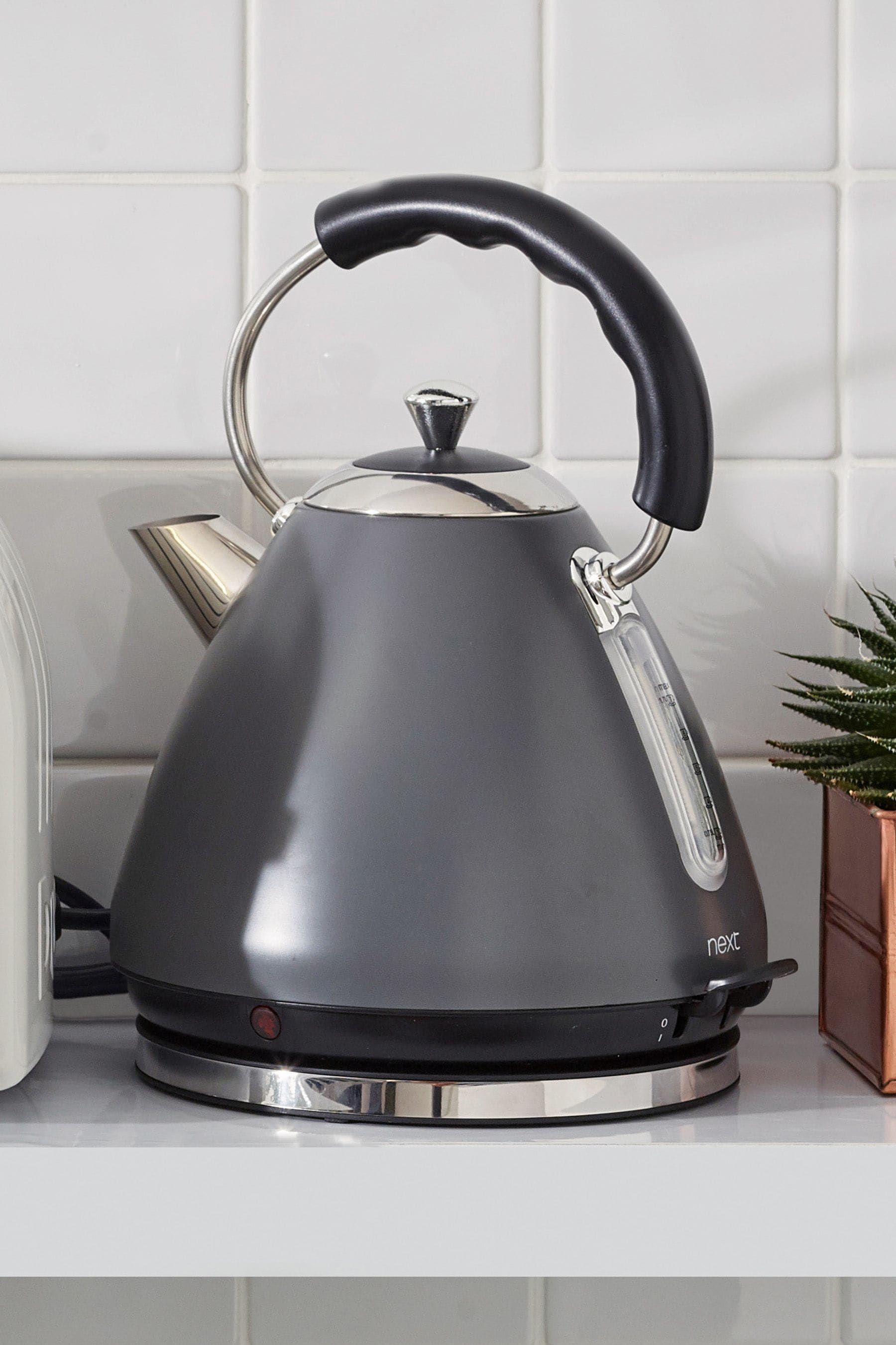 Grey kettle and toaster next cheap