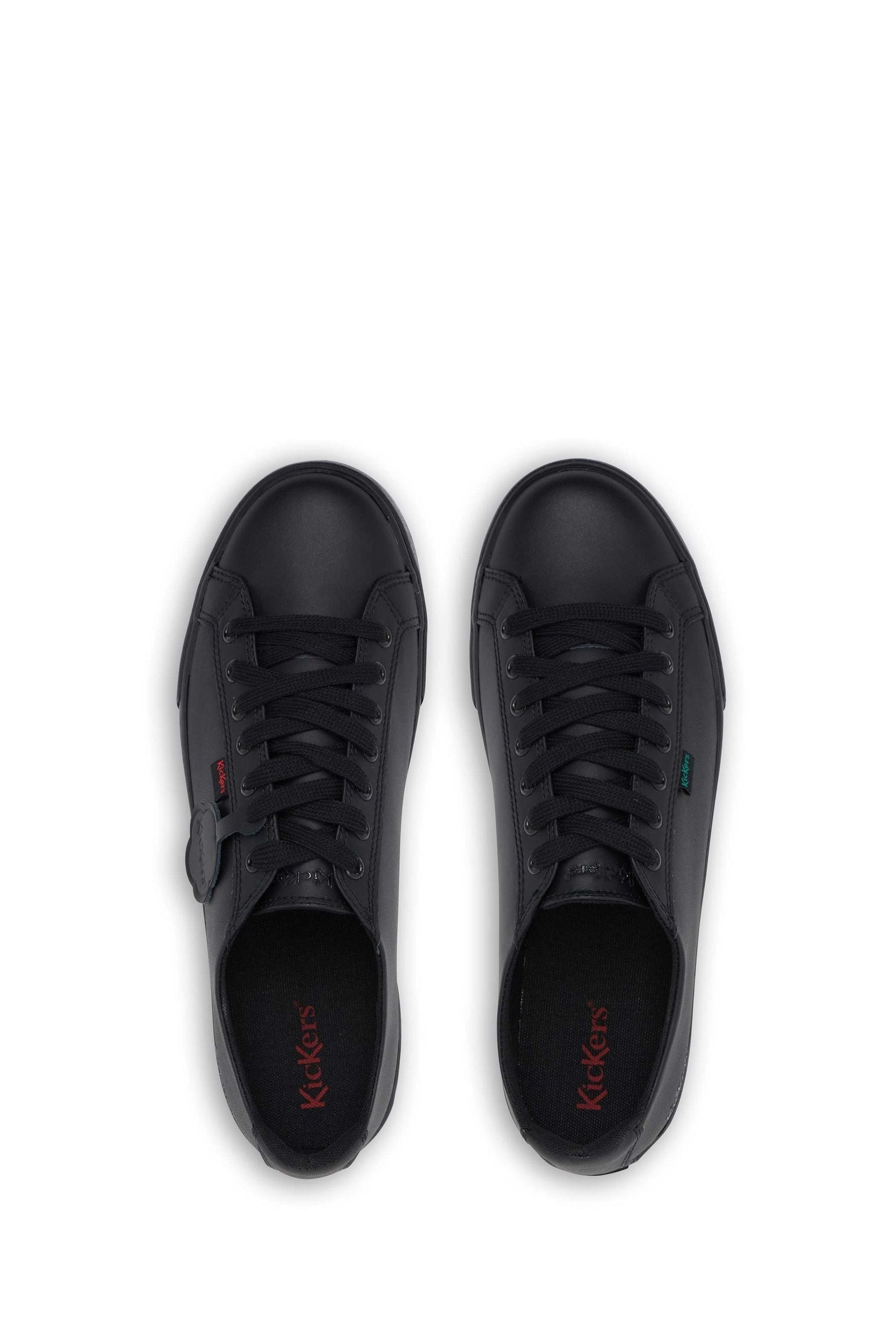 Kickers Black Adult Unisex Tovni Lacer Leather