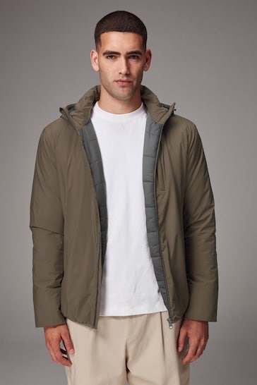 Neutral Shower Resistant Soft Lightweight Jacket