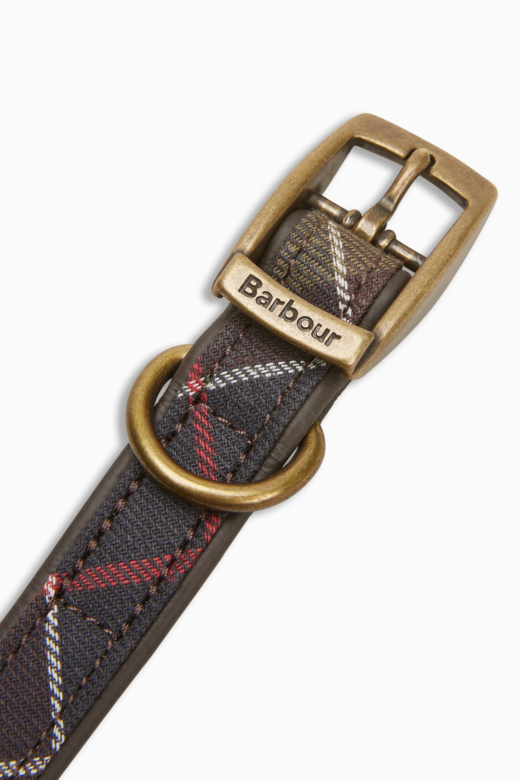 Barbour classic tartan dog collar deals
