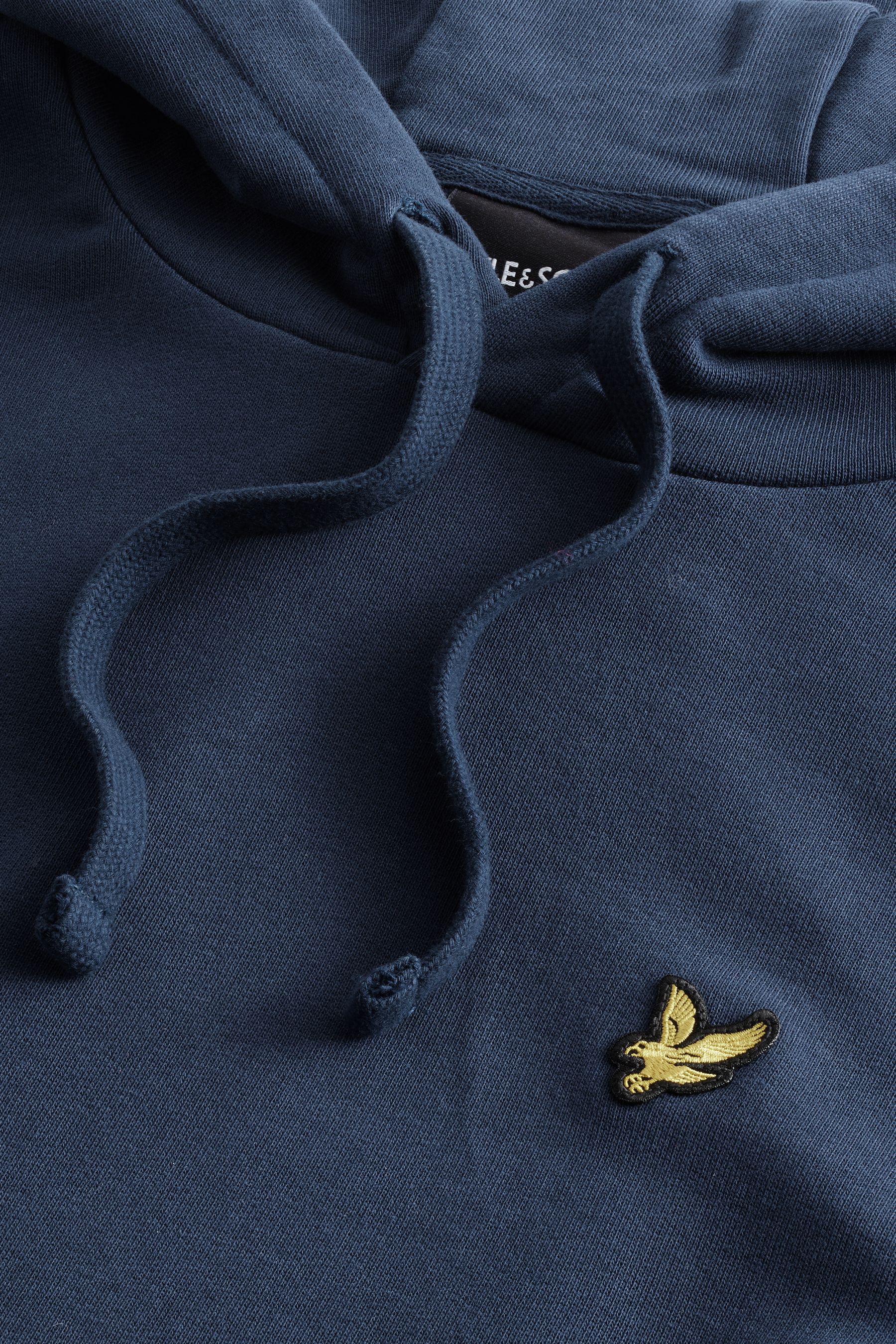 Lyle and scott pullover hoodie navy online