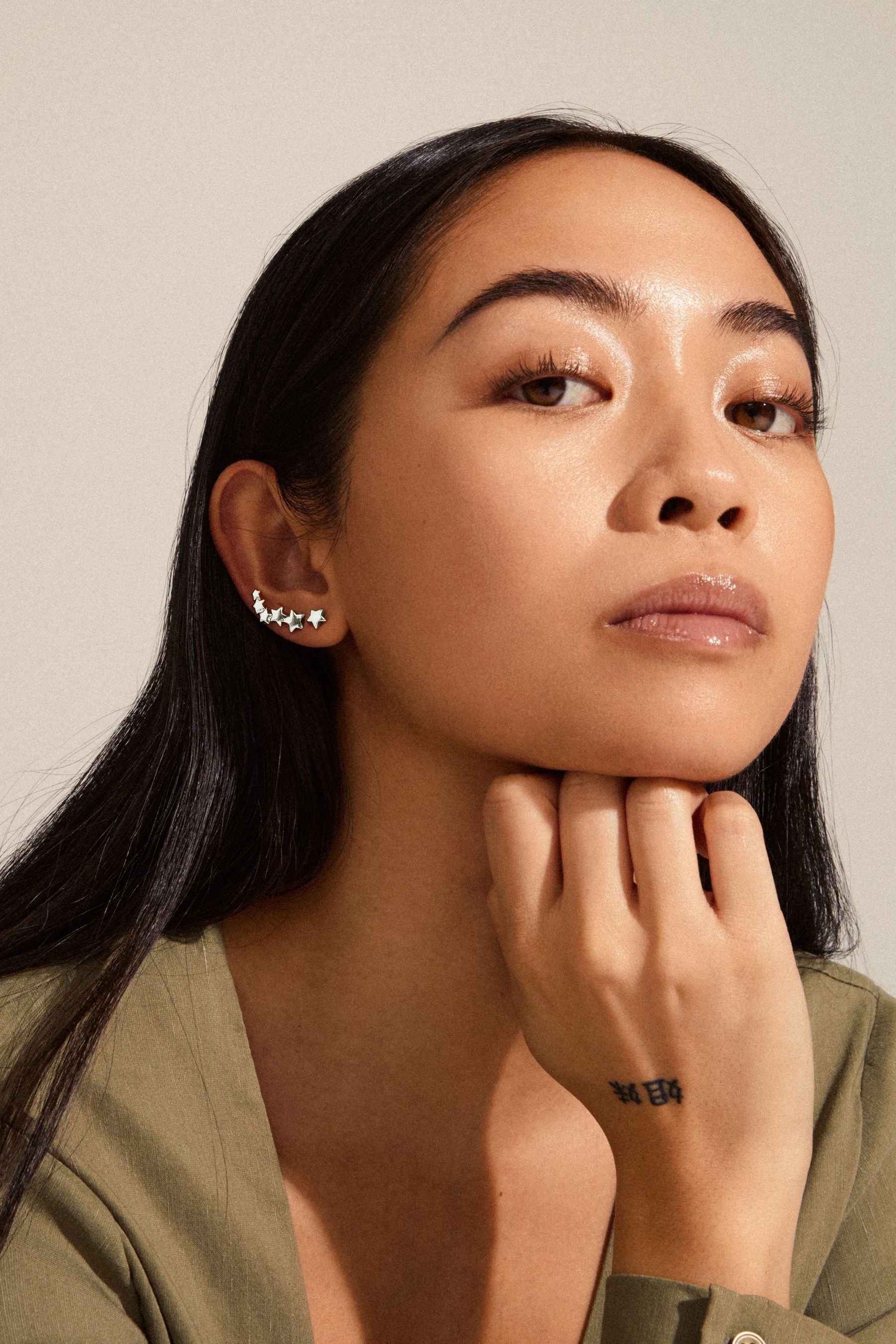 Pilgrim star earrings online