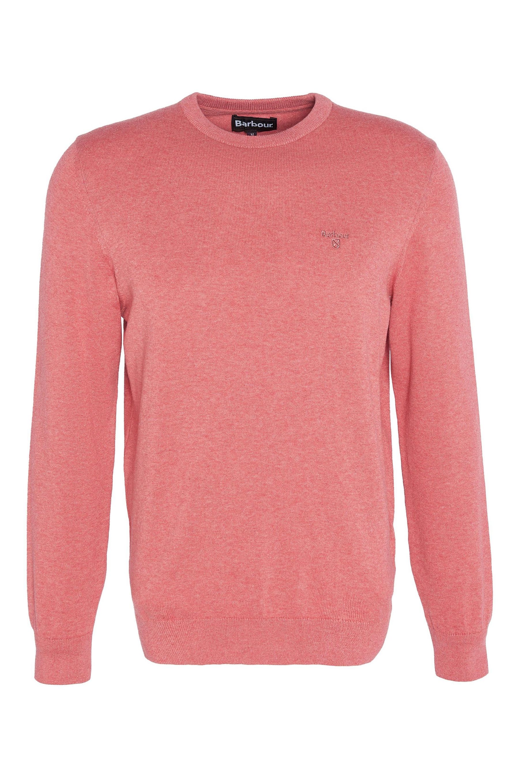 Barbour jumper deals mens Pink