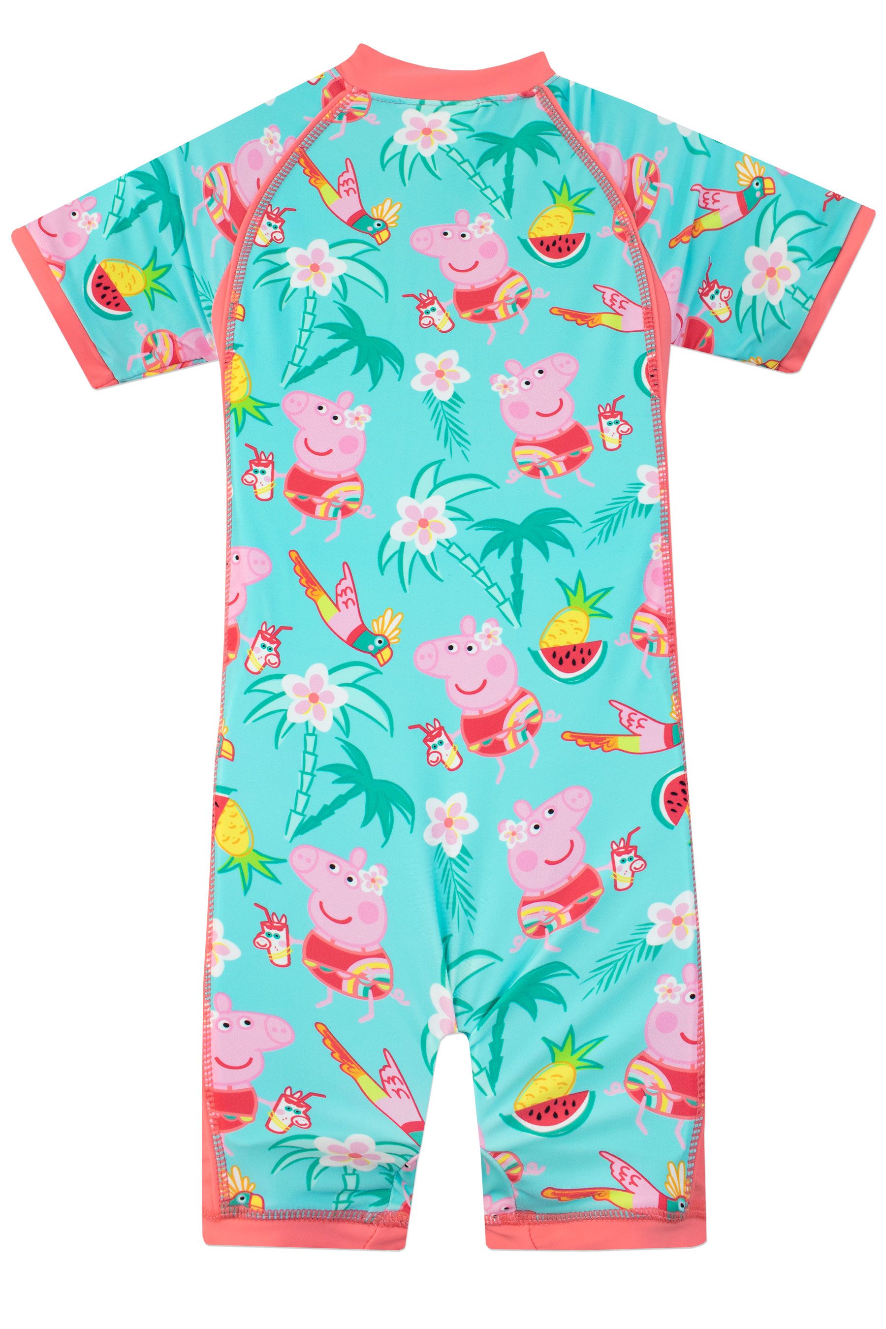 Character Blue Peppa Pig Sunsafe Swimsuit