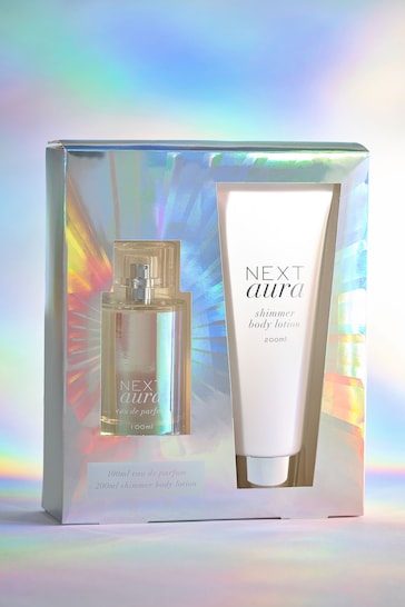 Aura 100ml Perfume and 200ml Body Lotion Gift Set