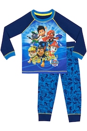 Character Blue Chase Paw Patrol Printed Long Sleeve Pyjamas - Image 1 of 5