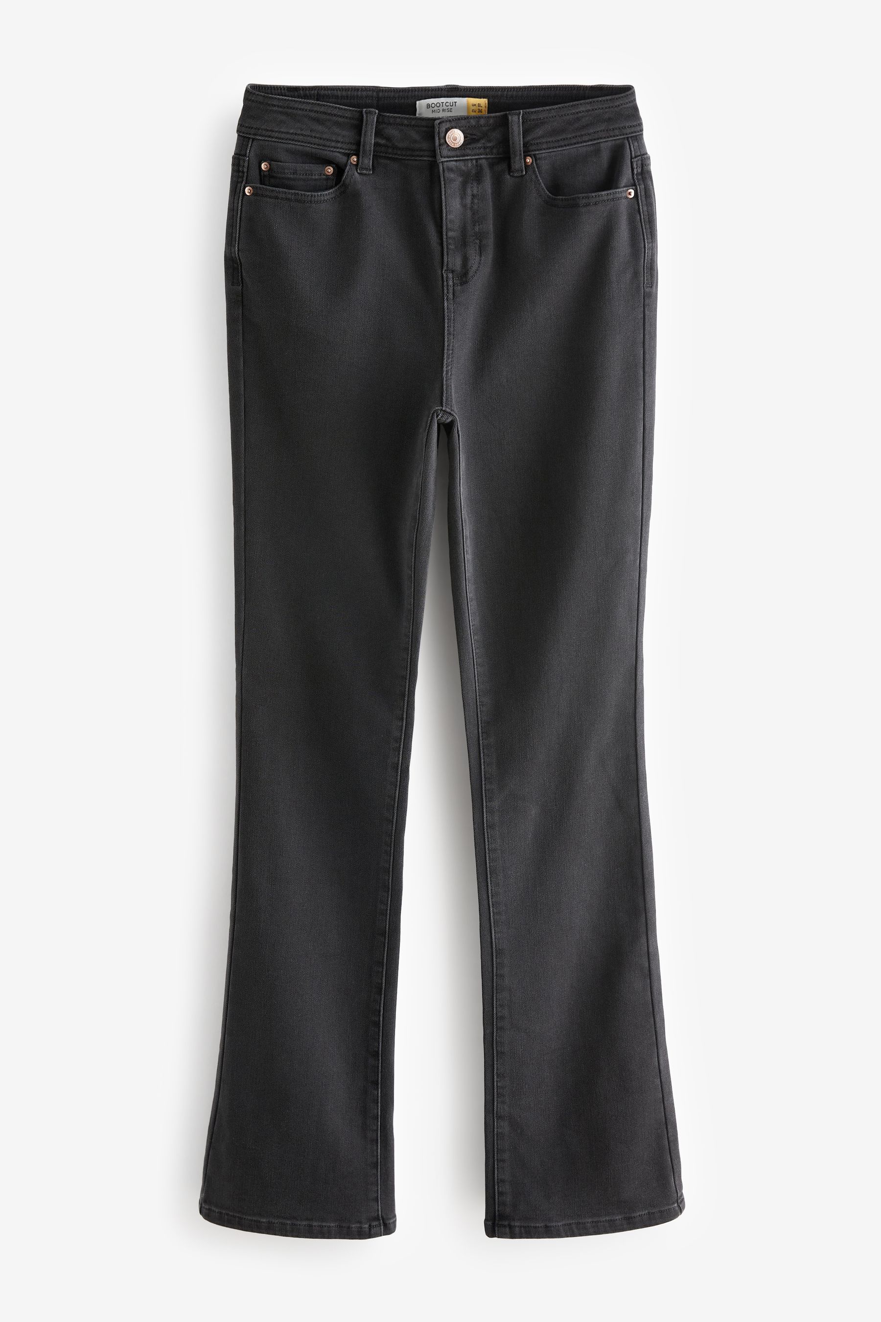 Next black bootcut jeans 2025