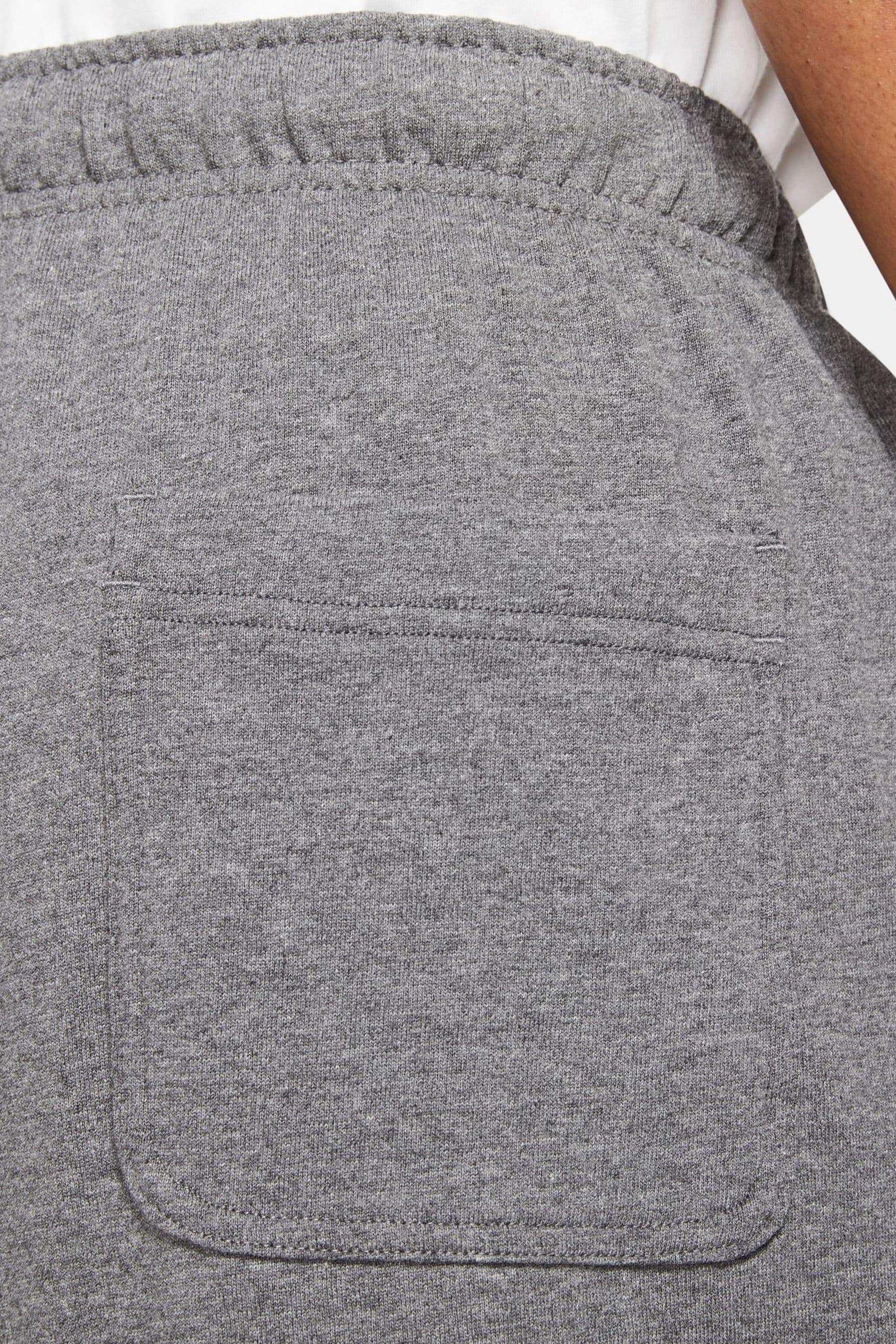 Grey nike sweatpant shorts sale