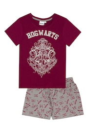 Vanilla Underground Red Harry Potter Girls Licensing Short Pyjamas - Image 1 of 4