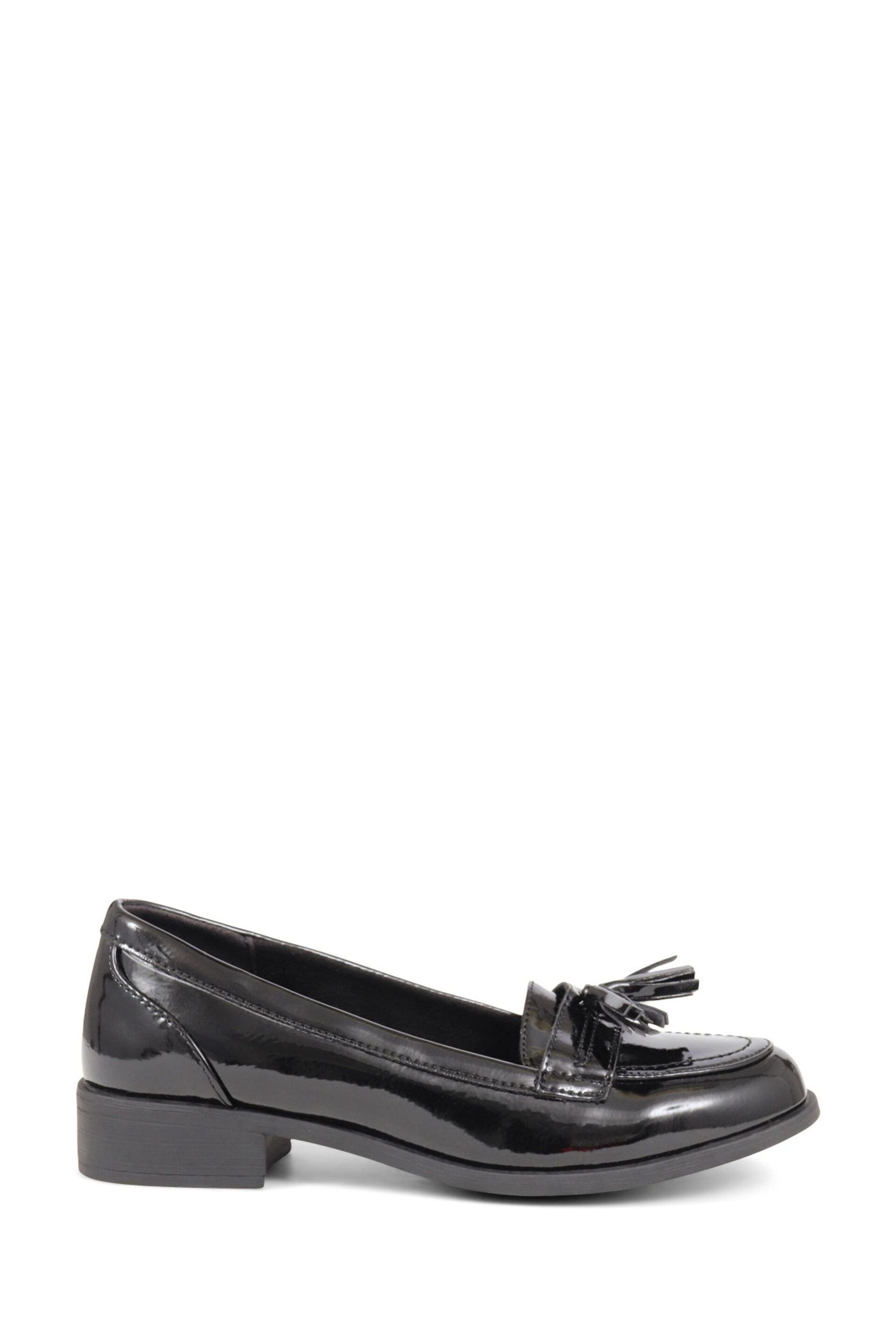 Pavers Smart Patent Black Loafers - Image 1 of 5