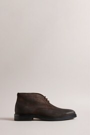 Ted Baker Brown Polished Suede Anddrew Chukka Boots - Image 1 of 4