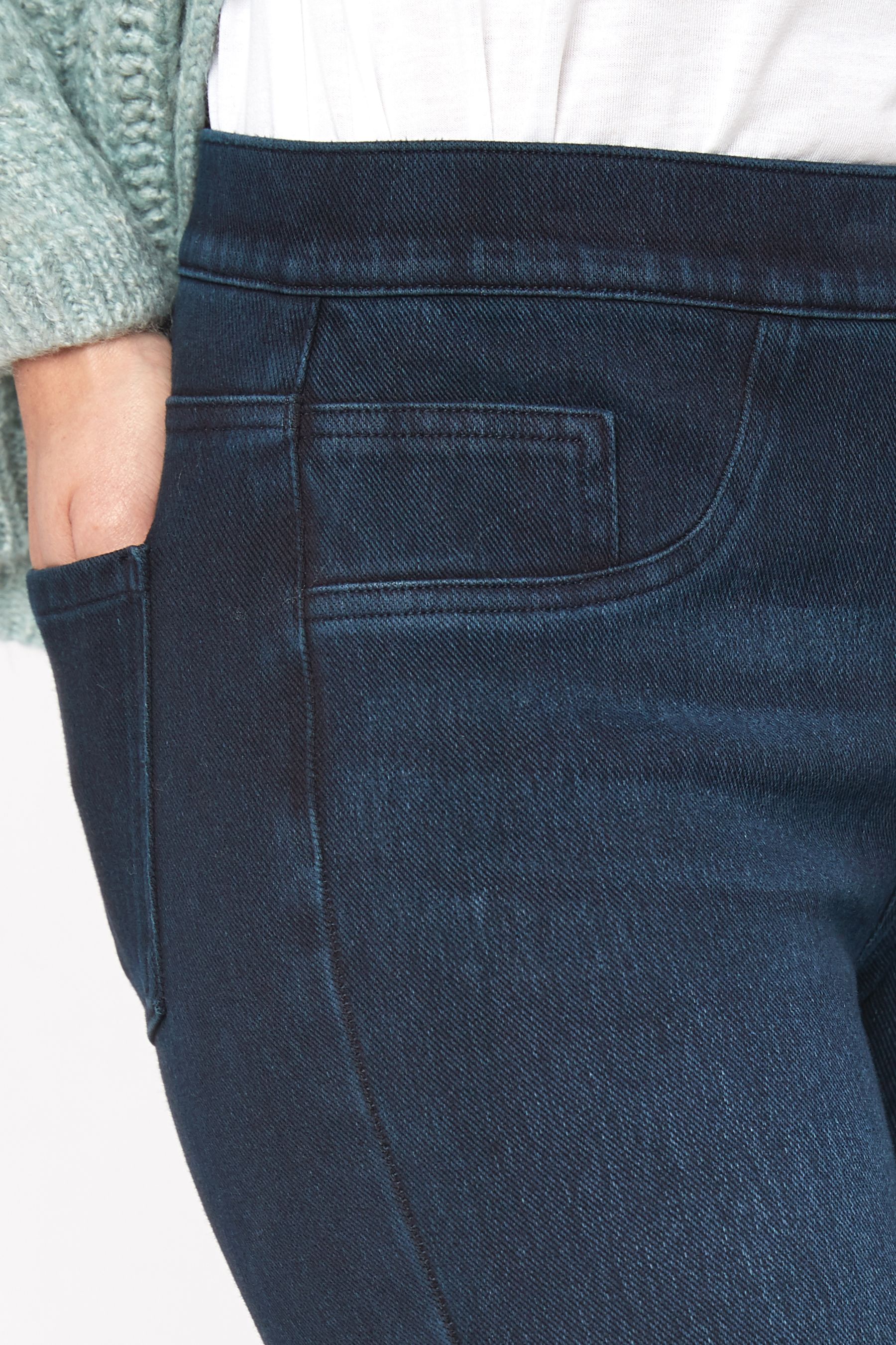 Spanx jean cheap ish ankle leggings