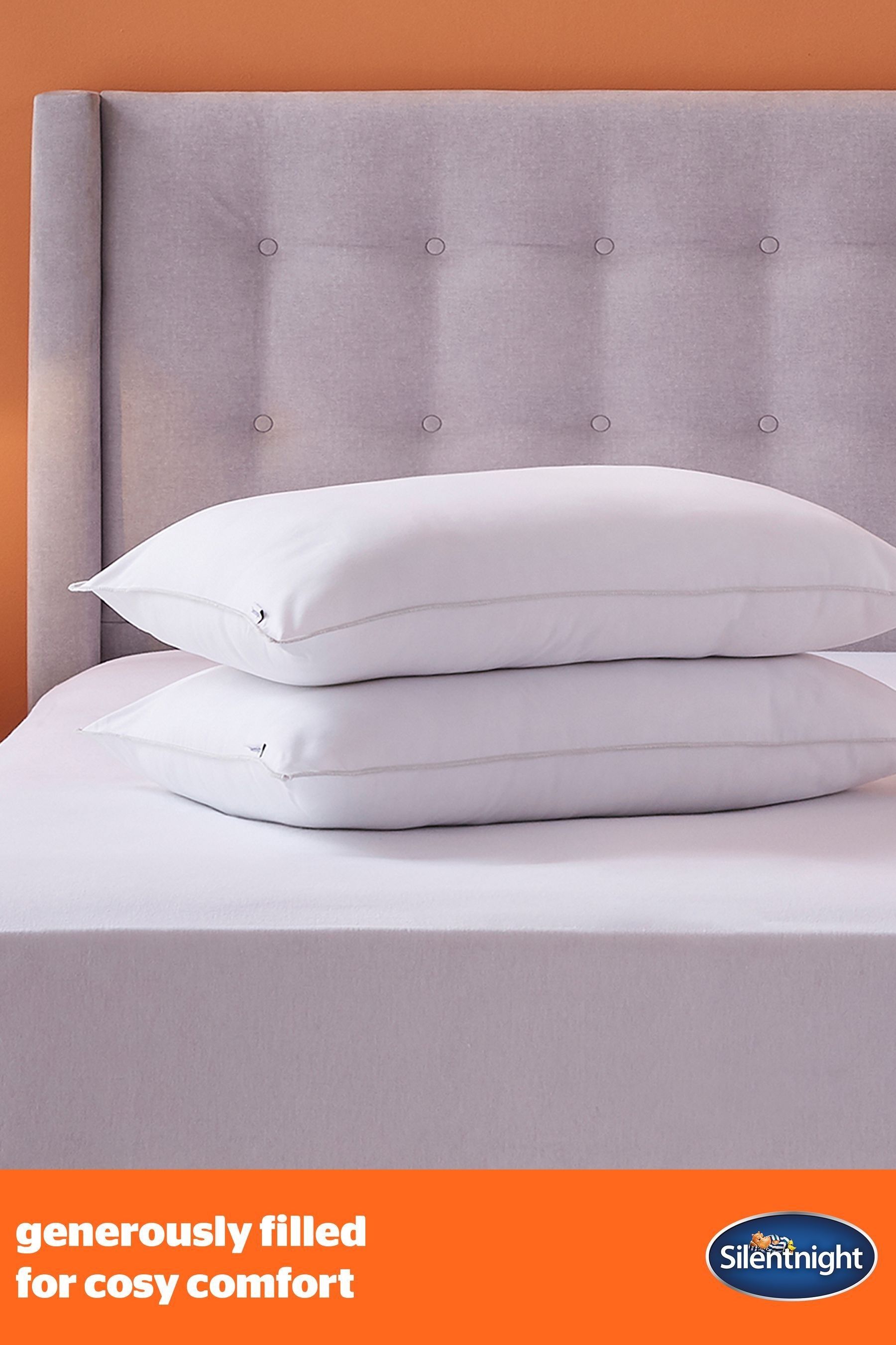 Buy Silentnight 2 Pack Warm And Cosy Pillows from the Next UK