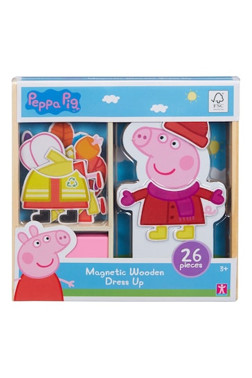 Peppa Pig Magnetic Wooden Dress Up Set