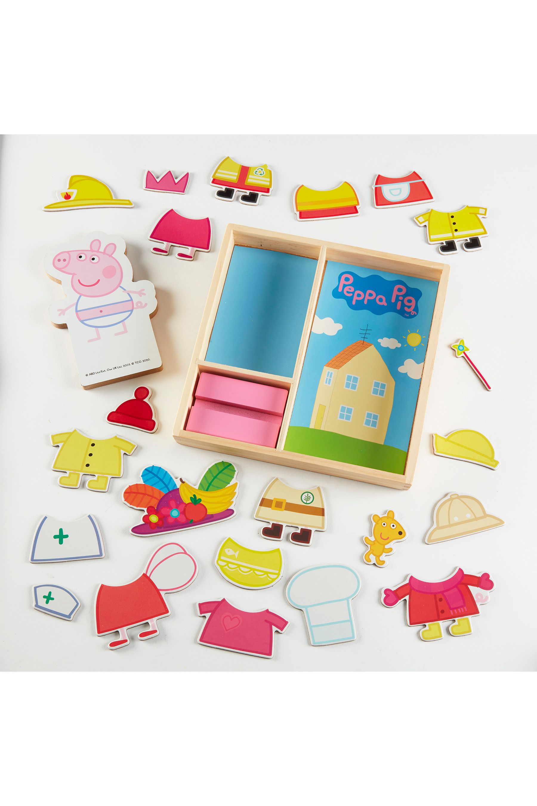 Peppa pig magnetic dress up outlet
