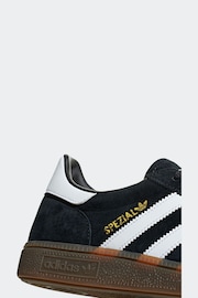 adidas Originals Black Handball Spezial Trainers - Image 9 of 11