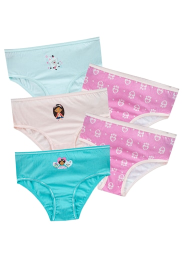 Character Grey Kids Gabby's Dollhouse Multipack Underwear 5 Packs