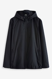 Black Shower Resistant Soft Lightweight Jacket - Image 7 of 10