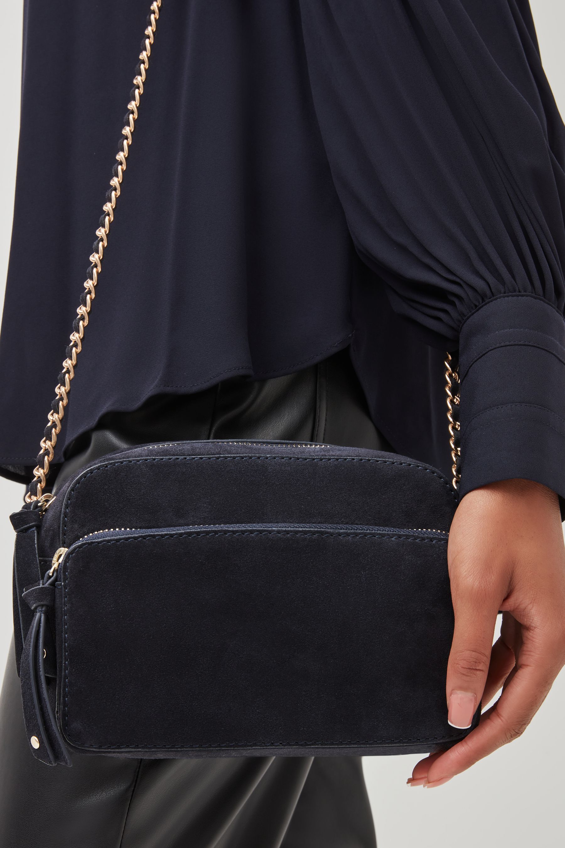 Next navy blue bags 2025