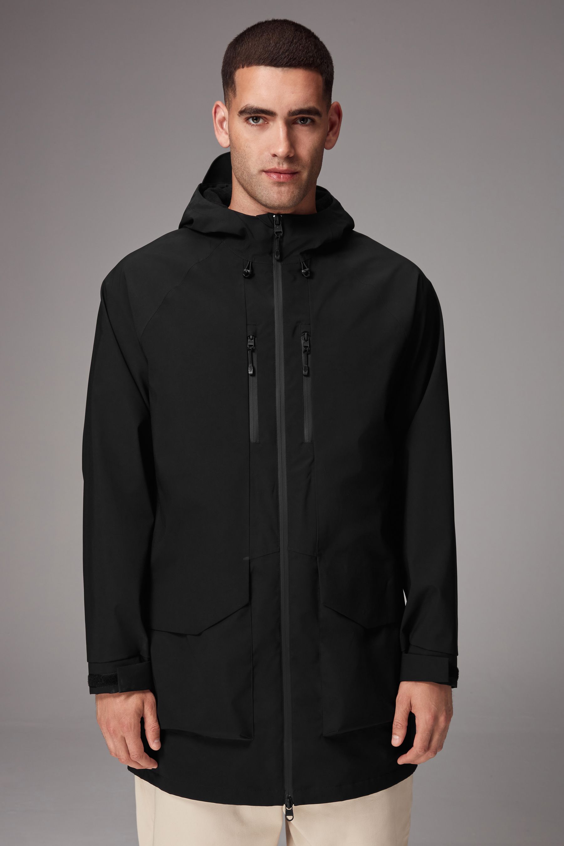 Style & co hooded anorak jacket online