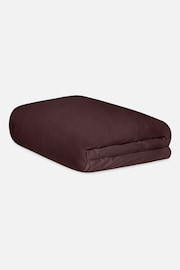 Jasper Conran London Brown Supima Satin 500 Thread Count 100% Cotton Duvet Cover - Image 3 of 4