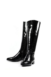Lunar Reed Long Black Boots - Image 4 of 8