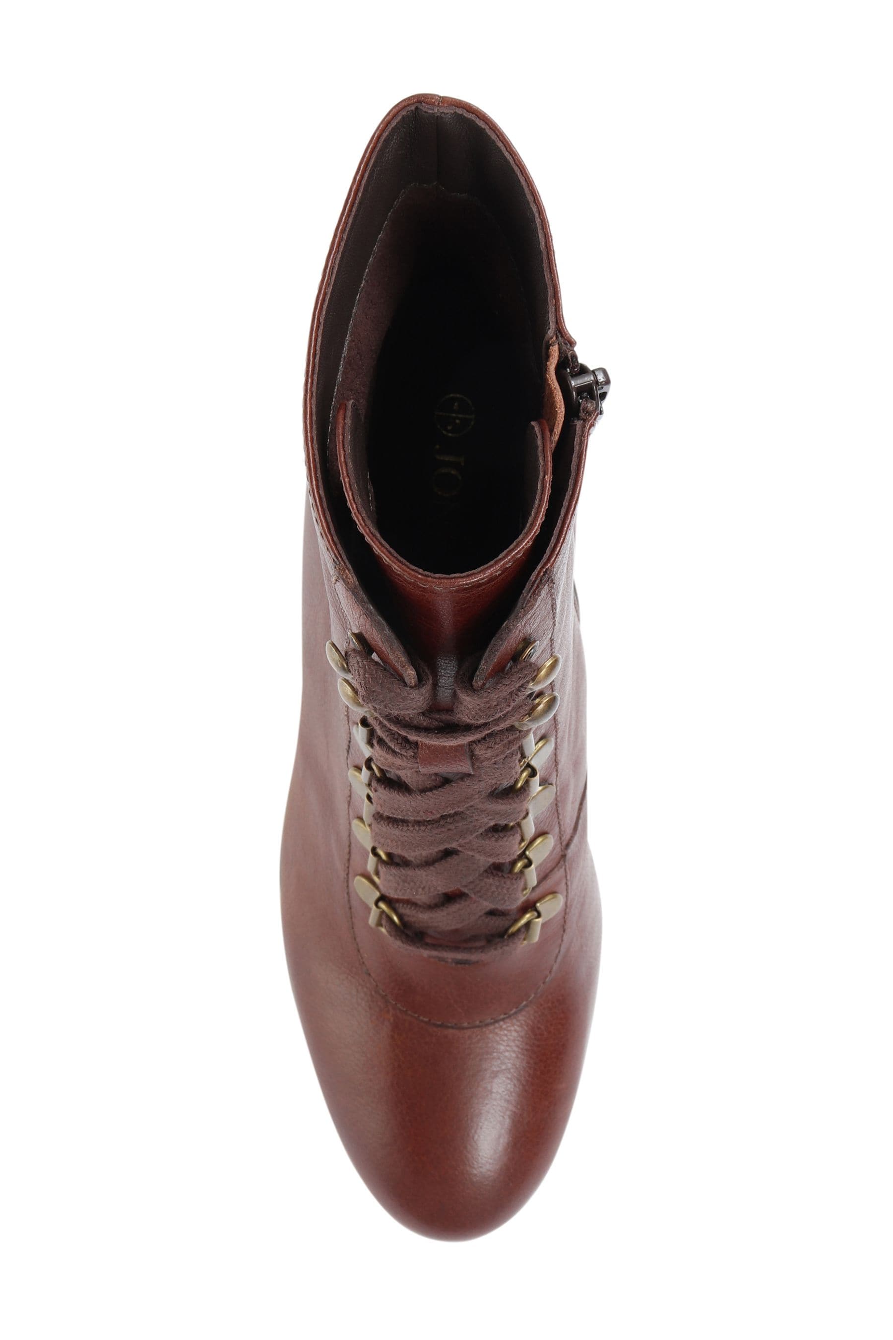 Jones Bootmaker Liana Lace Up Heeled Ladies Ankle Boots