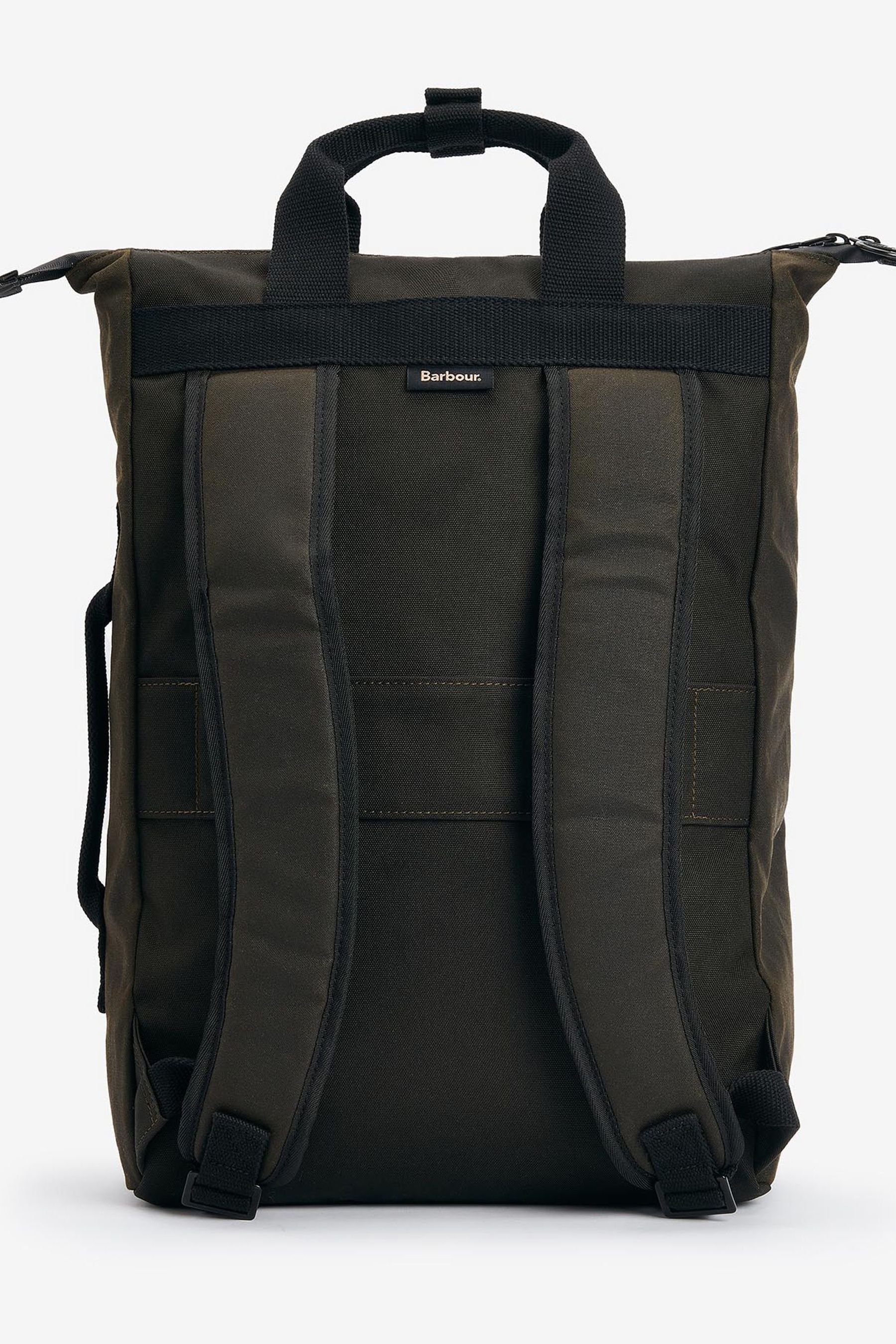 Barbour backpack white clearance