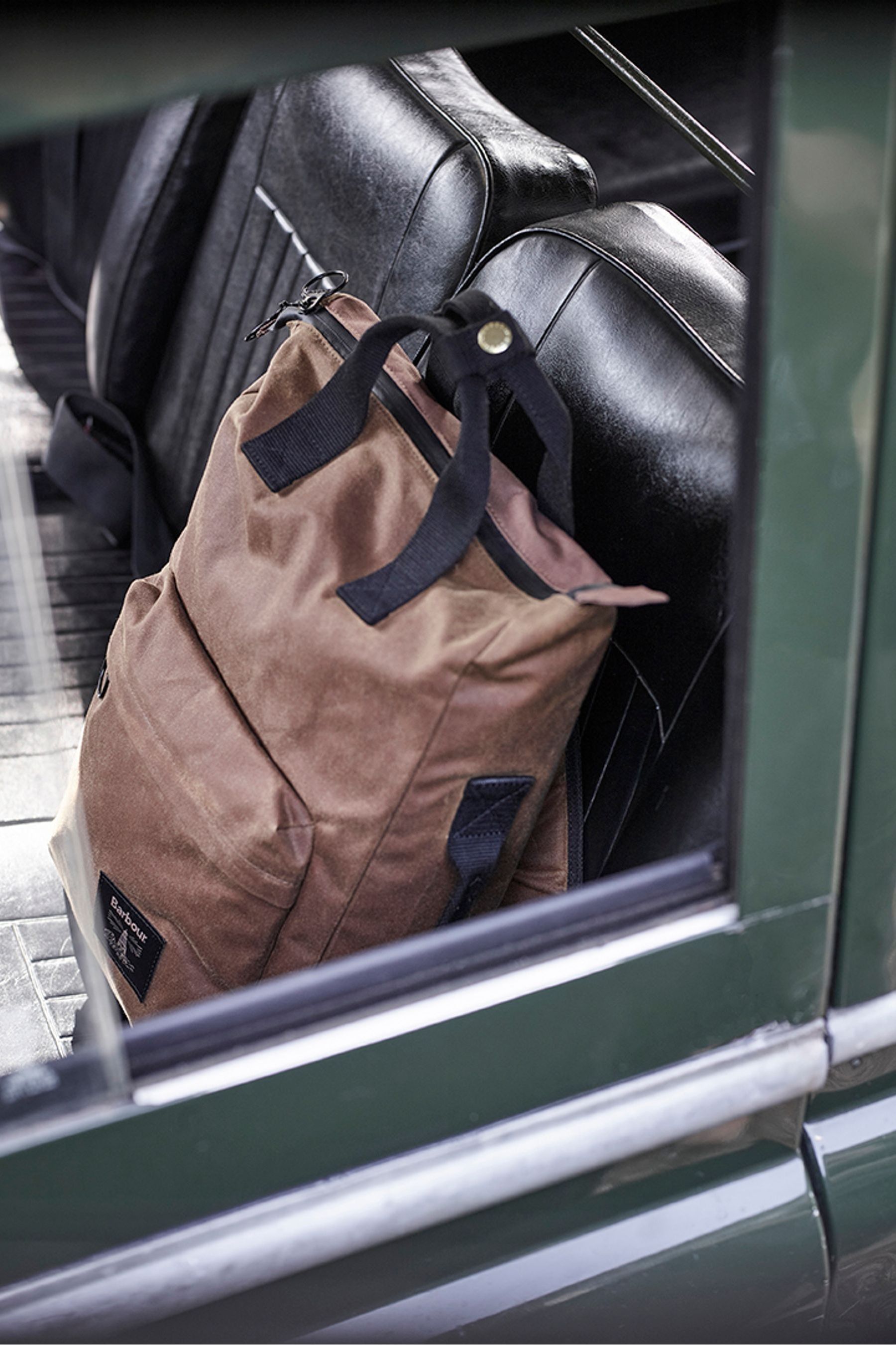 Buy Barbour Mustard Yellow Field Wax Backpack from the Next UK online shop