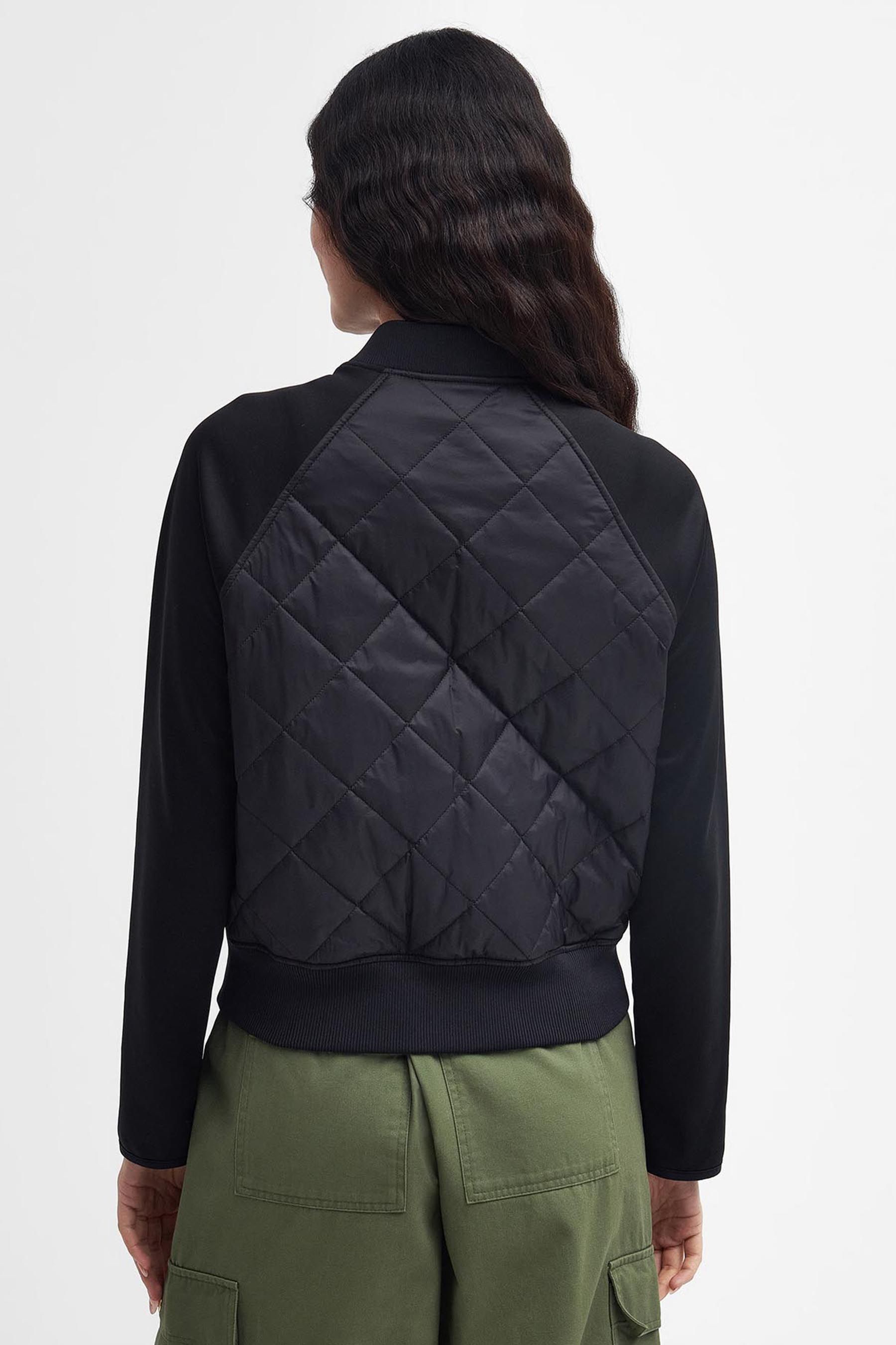 Barbour womens bomber jacket sales
