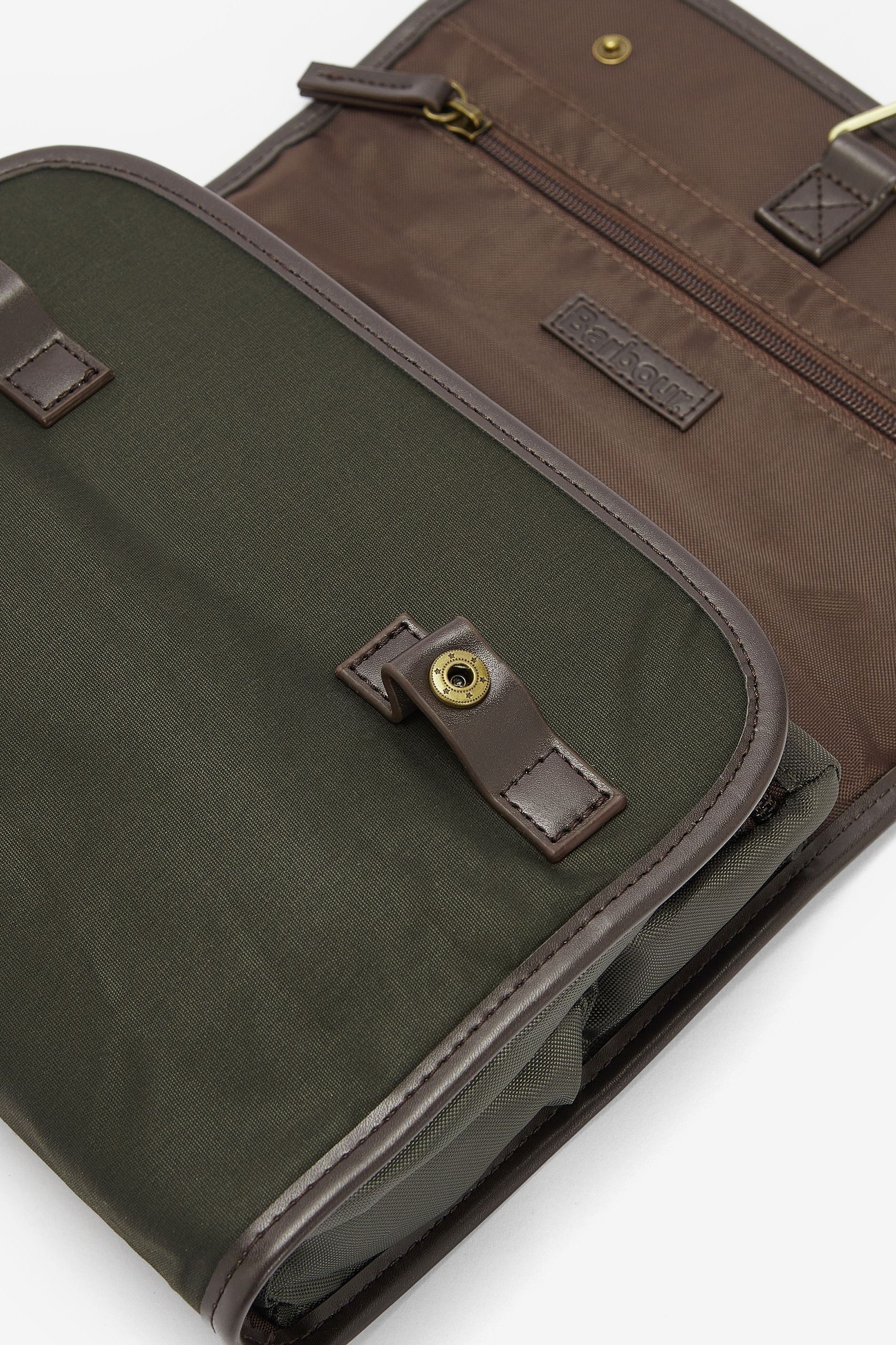 Buy Barbour Olive Green Wax Hanging 100 Cotton Washbag from the Next UK online shop