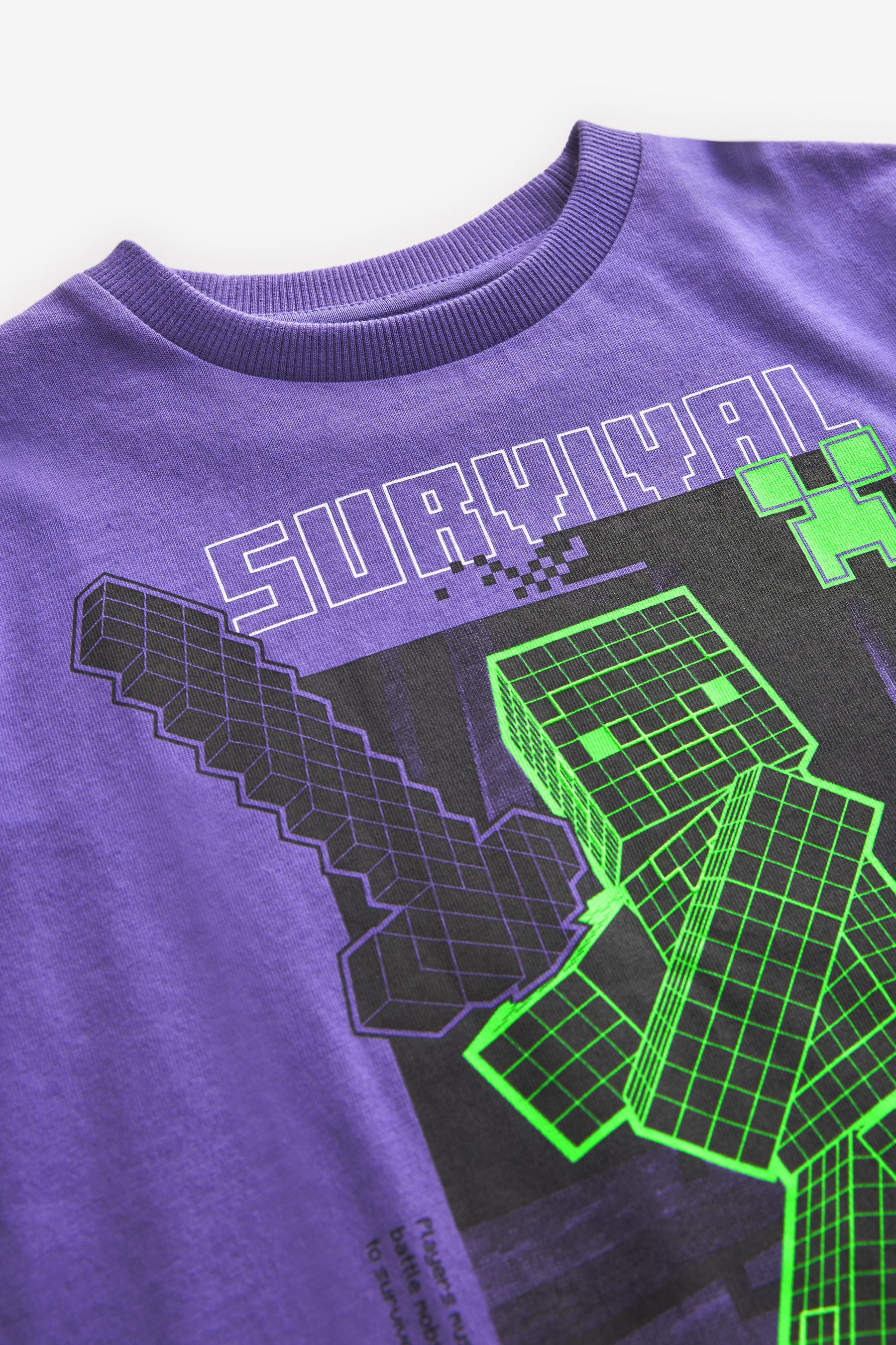 Minecraft t shirt mens clearance