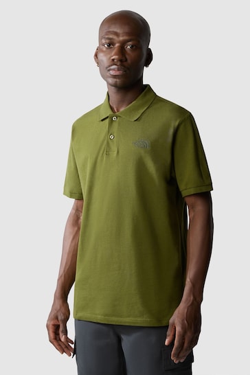 The North Face Green Pique Polo Shirt