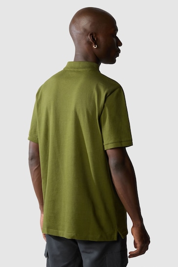 The North Face Green Pique Polo Shirt