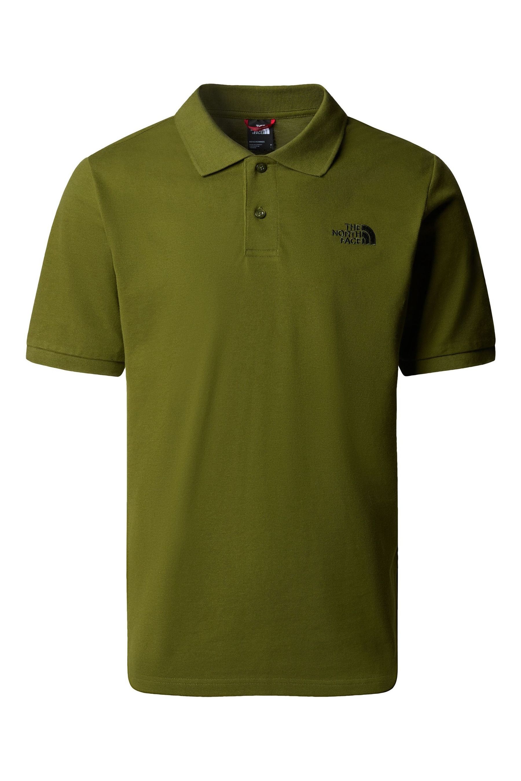 Buy The North Face Green Mens Piquet Polo Shirt from the Next UK online shop
