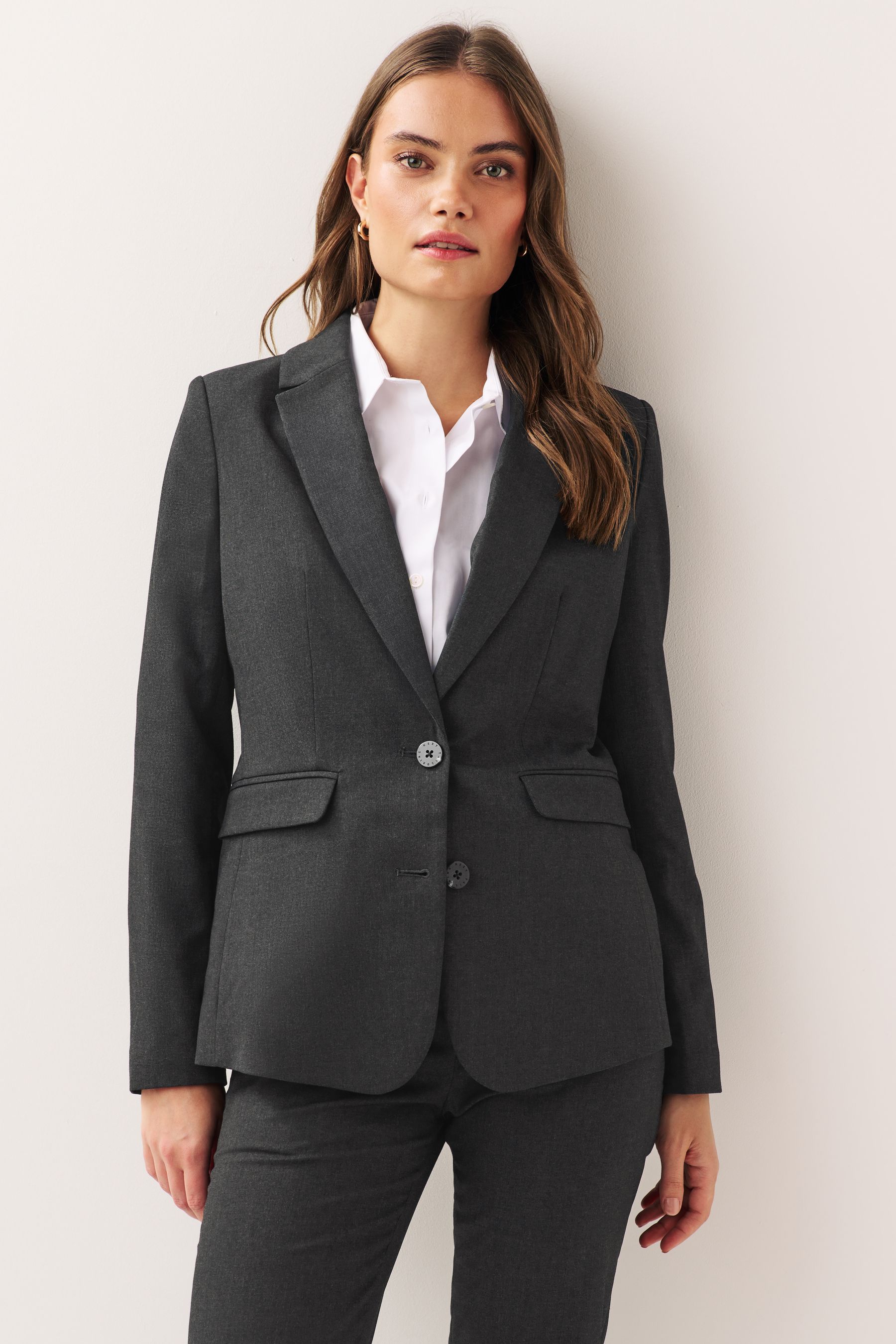 Ladies grey blazer uk online