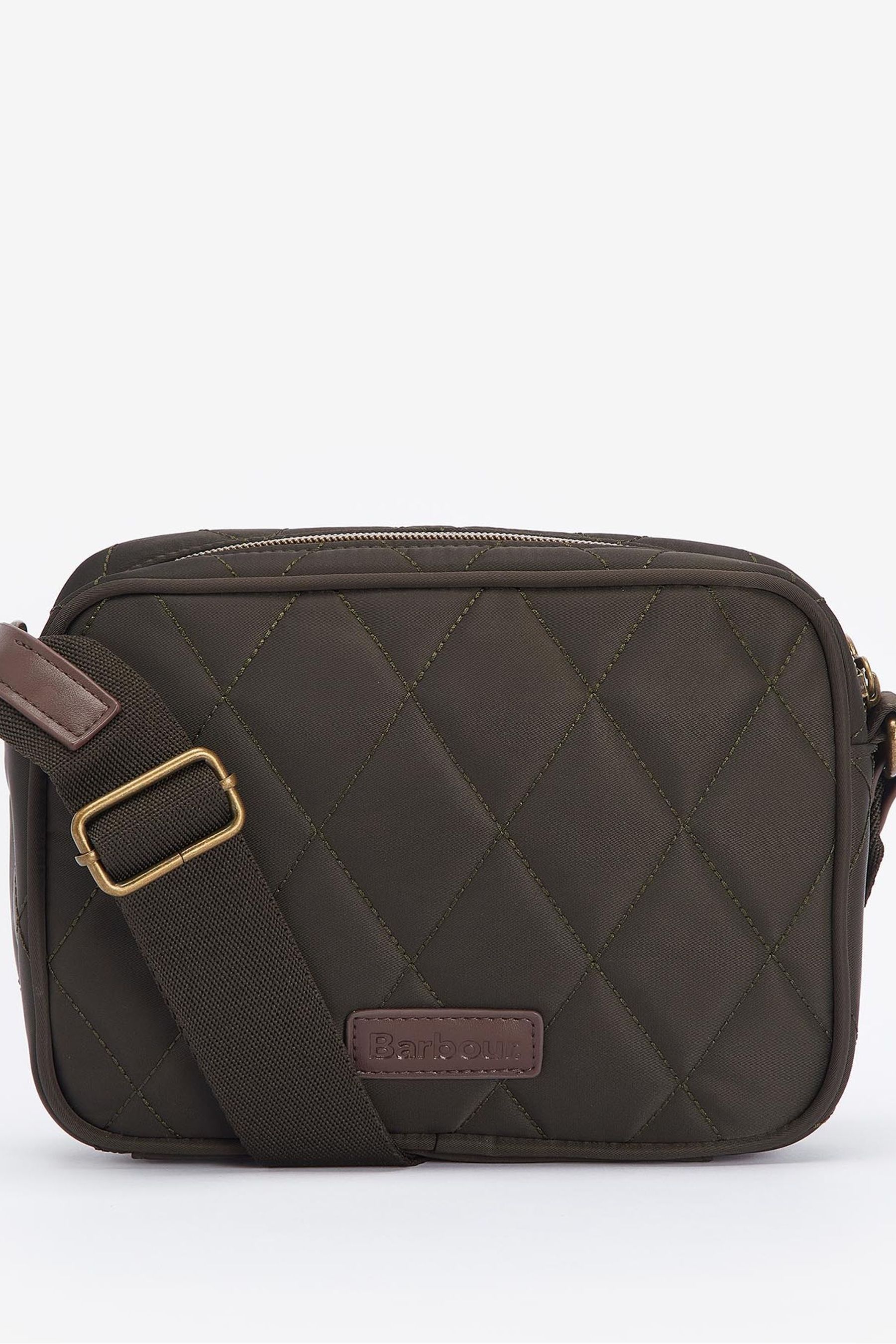 Buy Barbour Olive Green Quilted Cross Body Camera Bag from Next United Arab Emirates