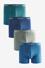 Blue Motionflex A-Fronts Boxers 4 Pack - Image 1 of 7