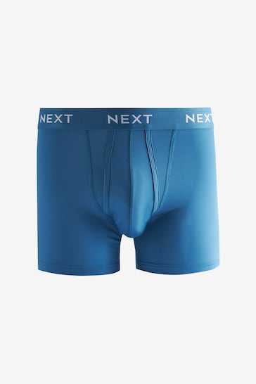 Blue Motionflex A-Fronts Boxers 4 Pack