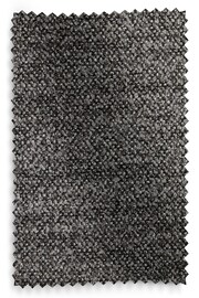 Charcoal Grey Bouclé Textured Lined Curtains - Image 6 of 6