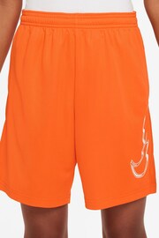 Nike Orange Trophy Dri-FIT Shorts - Image 1 of 4