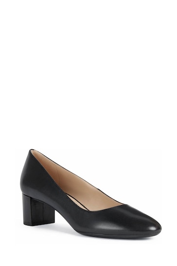 Geox Pheby Court Black Shoes