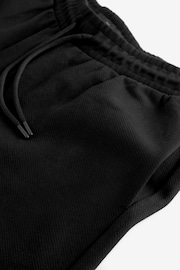 Black Smart Tapered Joggers - Image 7 of 8