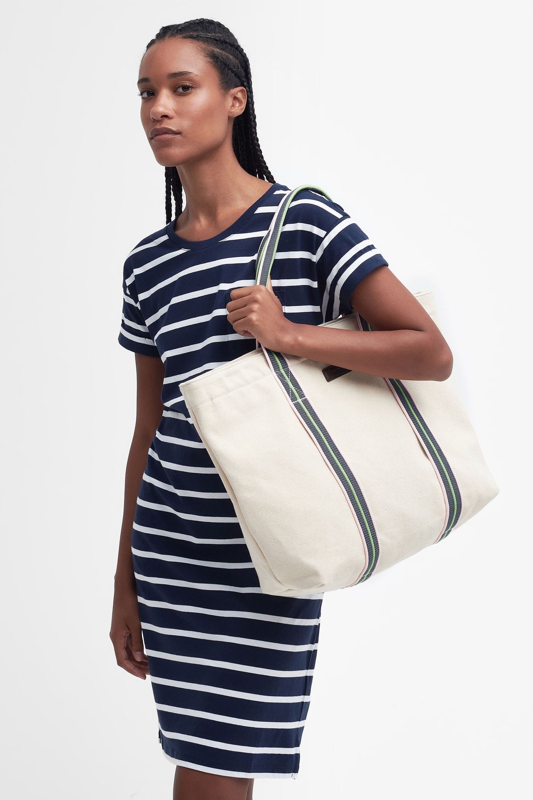 Buy Barbour Cream Madison Beach Tote Bag from the Next UK online shop