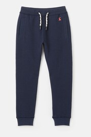 Joules Sid Navy Blue Cotton Joggers - Image 1 of 6