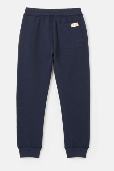 Joules Sid Navy Blue Cotton Joggers