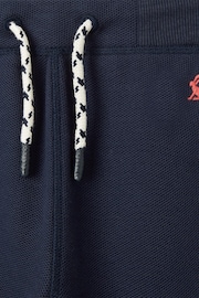 Joules Sid Navy Blue Cotton Joggers - Image 5 of 6