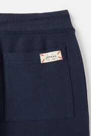 Joules Sid Navy Blue Cotton Joggers - Image 6 of 6