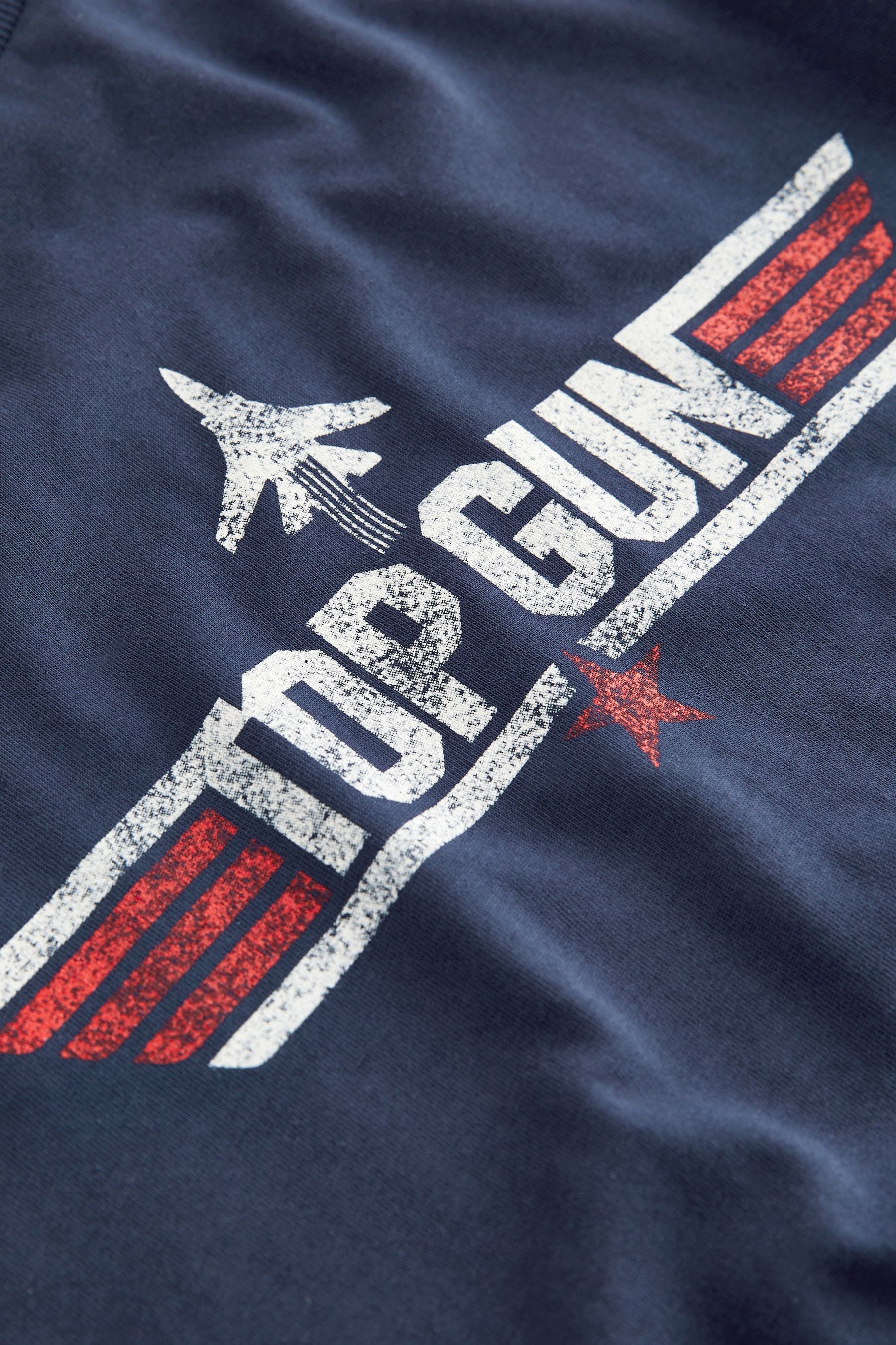 Buy Navy Blue 100 Cotton Top Gun Licensed Short Sleeve T Shirt 3 16yrs from the Next UK online shop