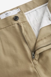 Stone Natural Straight Fit Chino Trousers - Image 7 of 9